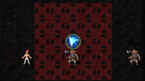 Place a prism up to 4 tiles in front of a monster, then back away.